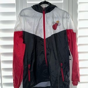 Miami Heat windbreaker adult medium